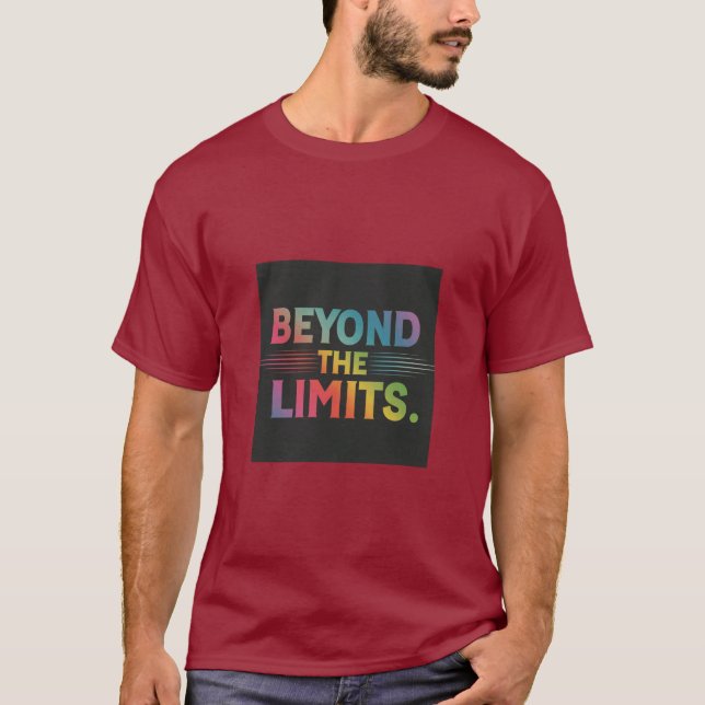 Camiseta Para além dos limites (Frente)