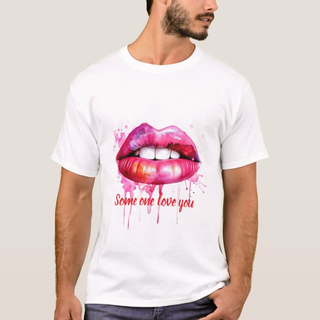 Camiseta para amantes  (Frente)