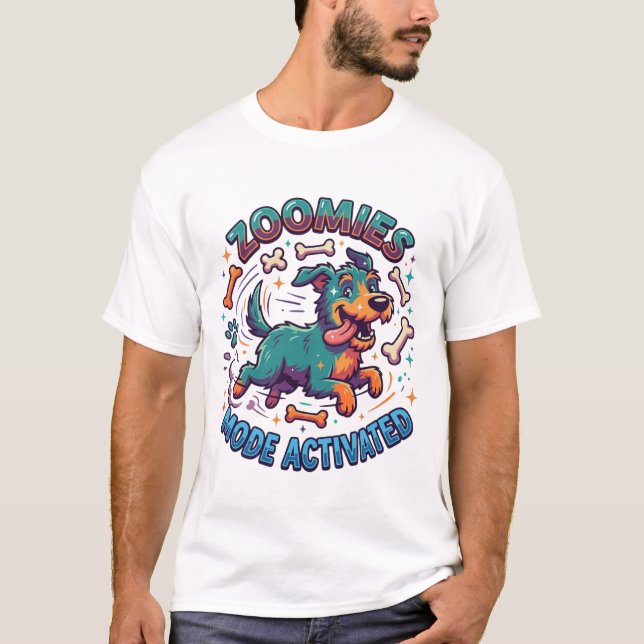 CAMISETA PARA AMANTES DE CÃES (Frente)