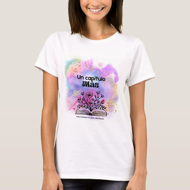 Camiseta para amantes de los libros (Frente)