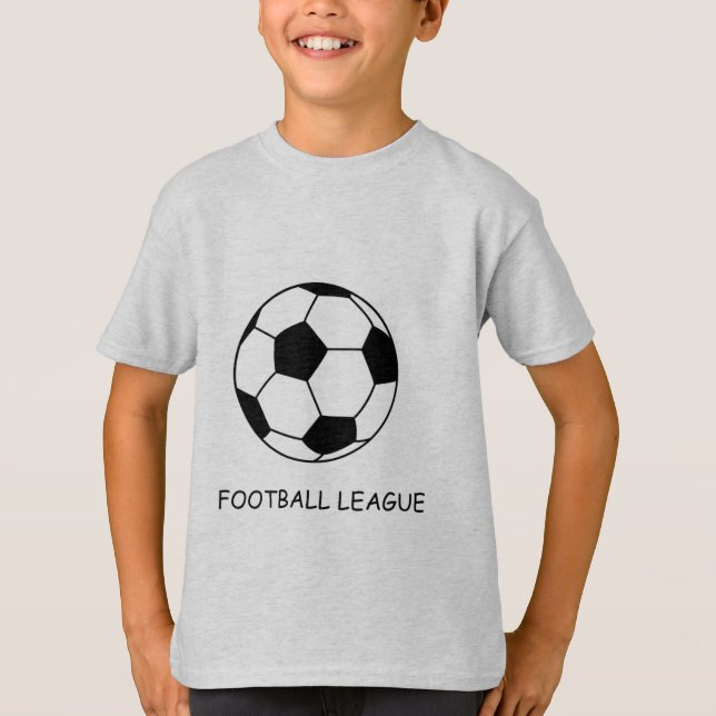 Camiseta para amantes do futebol  (Frente)