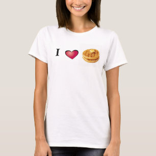 Camiseta Para amantes do Waffle