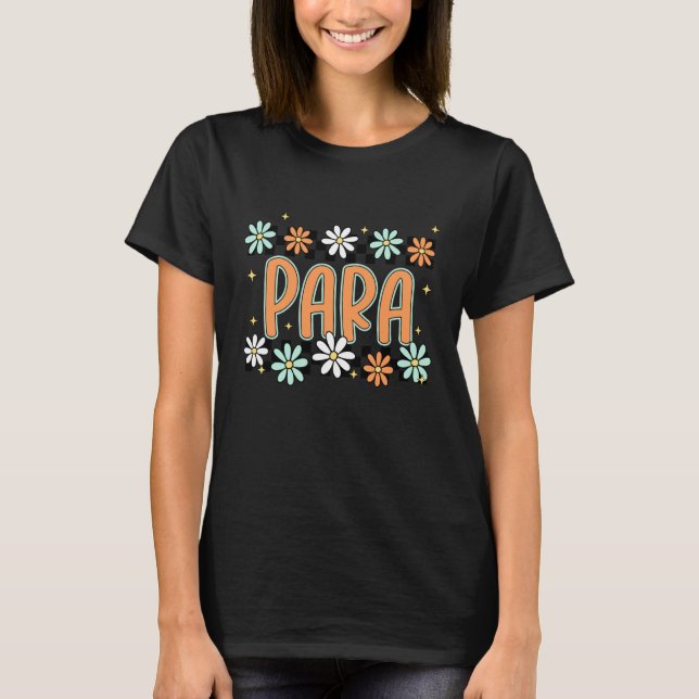 Camiseta para Appreciation Paraprofessional Teaching Assist (Frente)