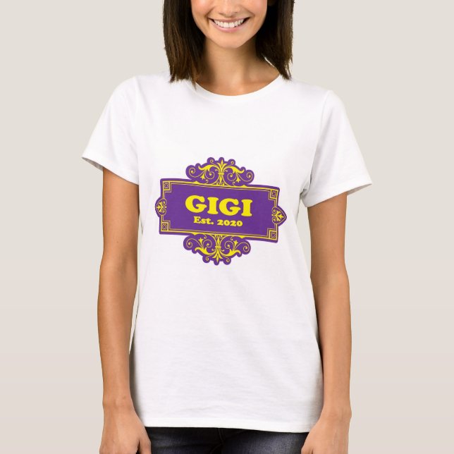 Camiseta Para aquele “GiGi 2020” especial (Frente)