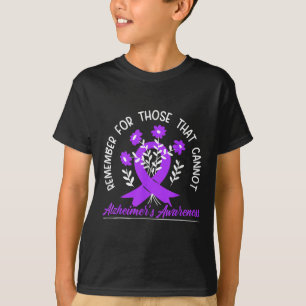 Camiseta Para Aqueles Que Não Podem Flagar Fita Alzheimerhe