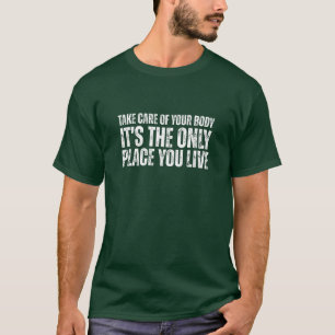 Camiseta Para Aqueles Que Priorizam O Bem-Estar