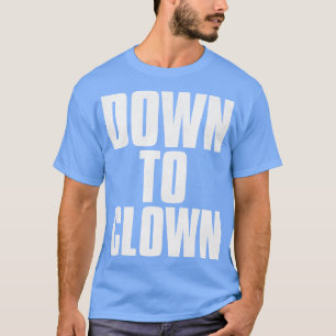Camiseta PARA BAIXO ATÉ FECHAR Linha de Recolha Engraçado
