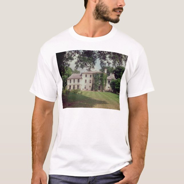 Camiseta Para baixo casa, a casa de Charles Darwin (Frente)