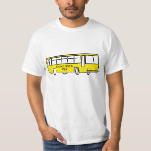 Camiseta PARA BAIXO COM ônibus do CIS