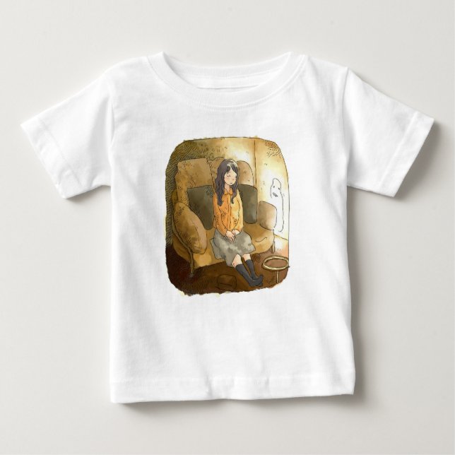 CAMISETA PARA BEBÊ さくれむじ (Frente)