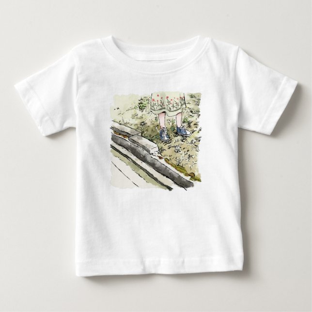 CAMISETA PARA BEBÊ されむやじ (Frente)