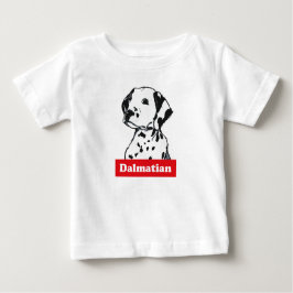 CAMISETA PARA BEBÊ ダルメシアンキッズTシャツ
