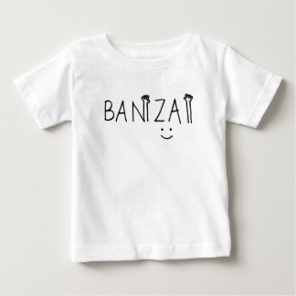 Camiseta Para Bebê ベビーTシャツ banzai
