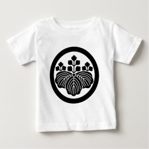 CAMISETA PARA BEBÊ 丸に五三桐