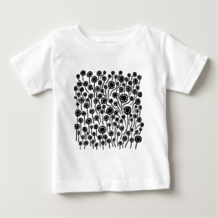 Camiseta Para Bebê 090512 - Black on Light (Preto sobre luz)