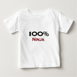 Camiseta Para Bebê 100% Ninja