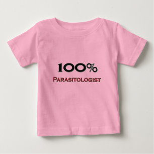 Camiseta Para Bebê 100% Parasitologista