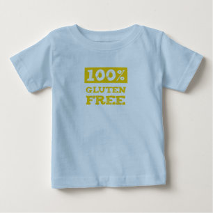 Camiseta Para Bebê 100% sem glúten