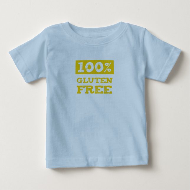 Camiseta Para Bebê 100% sem glúten (Frente)