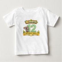 12 Meses Bebê Marco Primeiro Aniversário