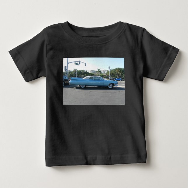 Camiseta Para Bebê 1959 Cadillac (Frente)