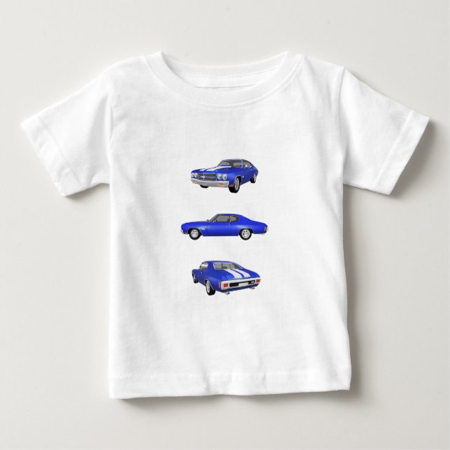 Camiseta Para Bebê 1970 Chevelle SS: (Frente)