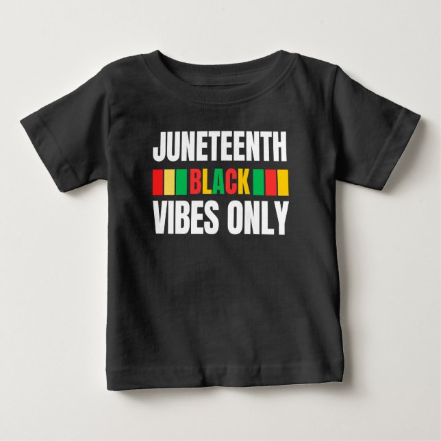 Camiseta Para Bebê 19 Black Vibes Apenas Melanin Sista Bruh (Frente)