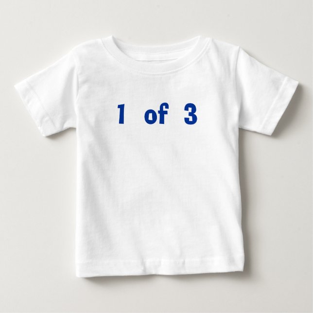 Camiseta Para Bebê 1 de 3 (Frente)