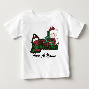 Camiseta Para Bebê 1rua de Natal em estoque