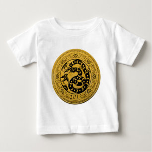 Camiseta Para Bebê 2013 Ano de Cobra