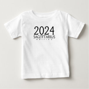 Camiseta Para Bebê 2024 Edição Sagittarius com símbolo Baby T-Shirt