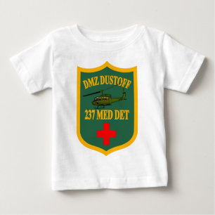 Camiseta Para Bebê 237th Destacamento médico DMZ Dustoff