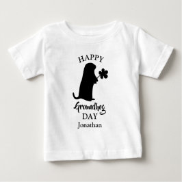 Camiseta Para Bebê 2 de Fevereiro | Feliz Dia da Marmota Nome Persona