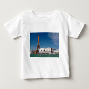 Camiseta Para Bebê 2 para 1 Veneza e Paris - Mundo Misto