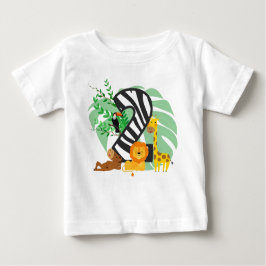 Camiseta Para Bebê 2 years old! Happy Birthday baby!
