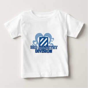 Camiseta Para Bebê 3ª Divisão de Infantaria