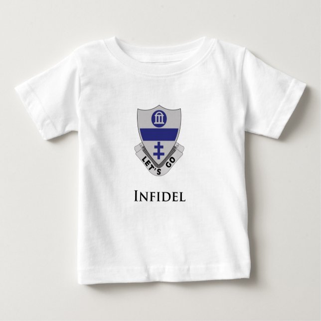 Camiseta Para Bebê 325th PIR- infiel (Frente)