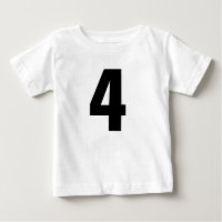 4º aniversário Idade 4 Toddler T-shirts