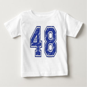 Camiseta Para Bebê 48 Custom Jersey