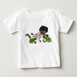 Camiseta Para Bebê 519 Sasha Cara Black bebé