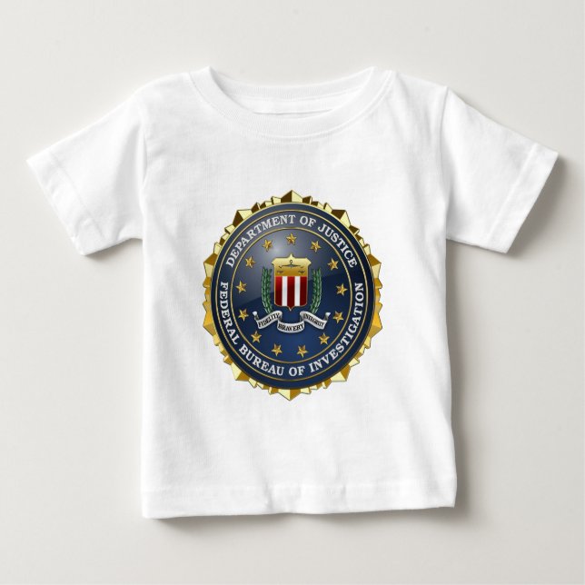 Camiseta Para Bebê [600] Edição Especial do FBI (Frente)