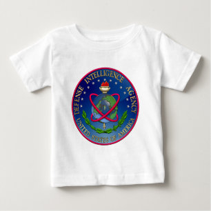Camiseta Para Bebê [600] Selo da Agência de Informação de Defesa (