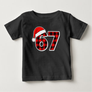 Camiseta Para Bebê 67 Meme Piadas Natalinas Vermelhas Xadrez Pijamas