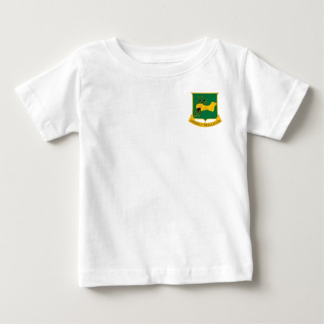 Camiseta Para Bebê 720th Bn do PM (Frente)