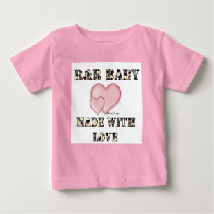 Camiseta Para Bebê 7x7Baby's feito com amor por Dani