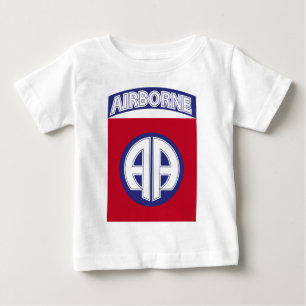 Camiseta Para Bebê 82.a Divisão de Combate Aéreo