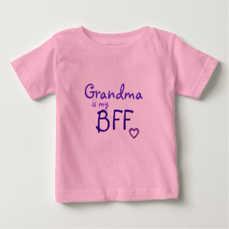 Camiseta Para Bebê A avó é meu BFF