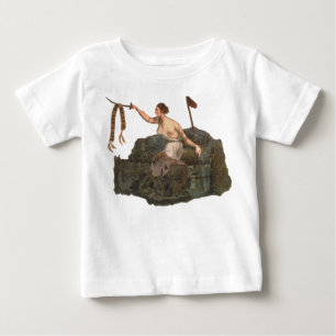 Camiseta Para Bebê A bandeira de San Jacinto, Bratton para a