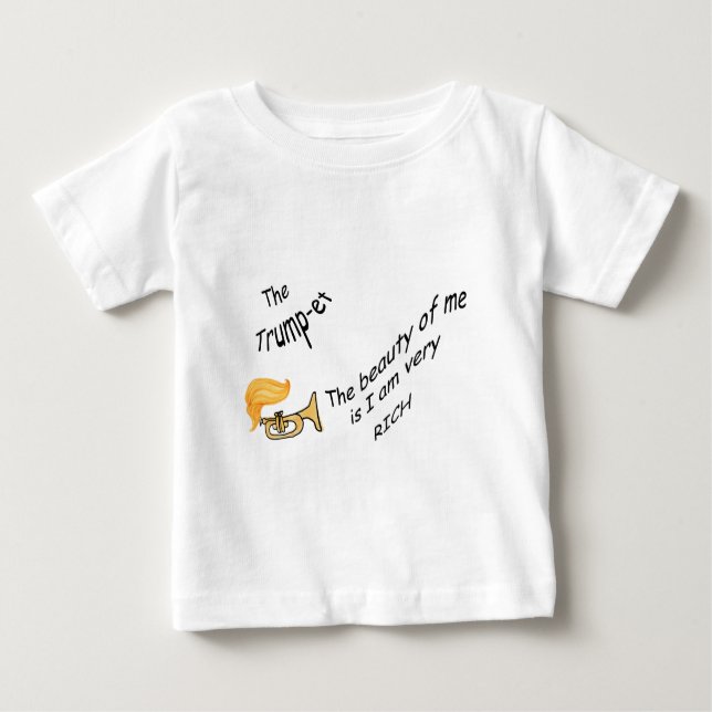 Camiseta Para Bebê A beleza de mim..... (Frente)