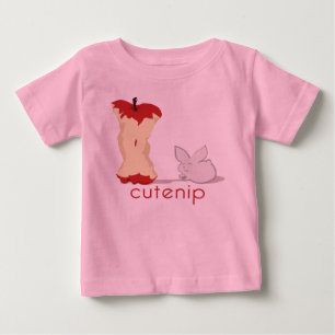 Camiseta Para Bebê A Capa longa do miúdo de Cutenip